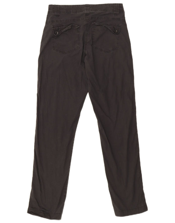 Mountain Warehouse Womens Slim Chino Trousers UK 8 Small W27 L29 Black