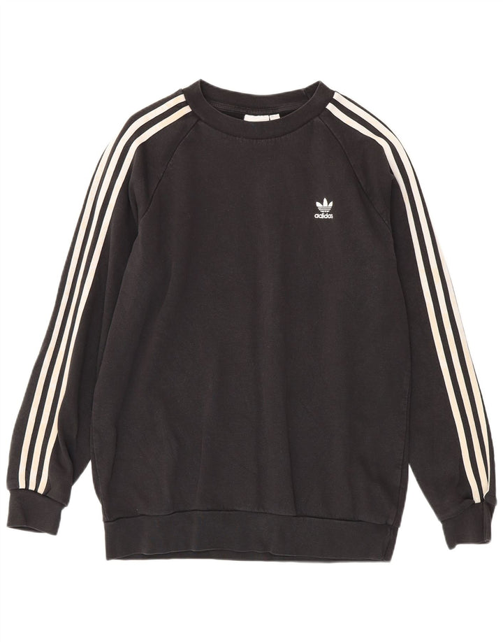 Adidas Sweatshirt Jumper Medium Sort bomuld til mænd
