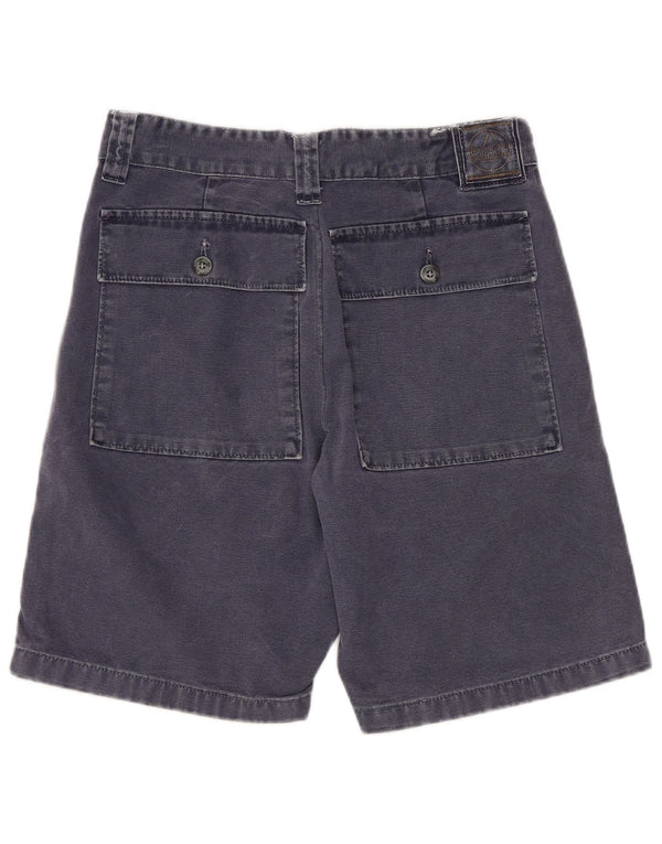 MURPHY & NYE Herre Sailmakers Chino Shorts W27 Small Navy Blue Cotton