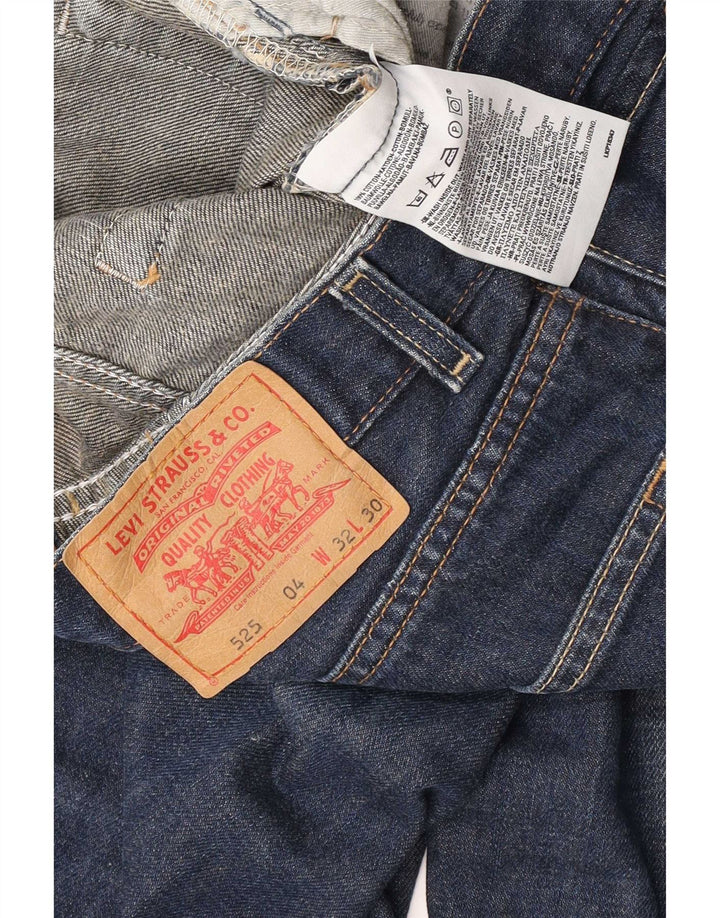 Levi's Herre 525 Bootcut Jeans W32 L30 Blå Bomuld