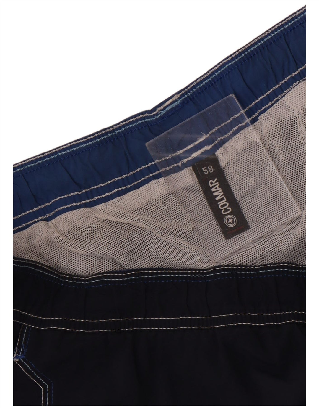 Colmar Herre grafiske badeshorts IT 58 2XL Navy Blue Polyamid