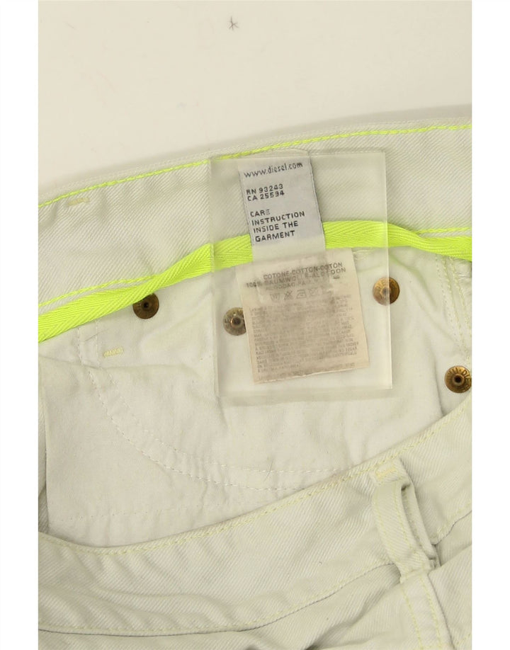 Diesel Dame Slim Jeans W27 L31 Hvid Bomuld