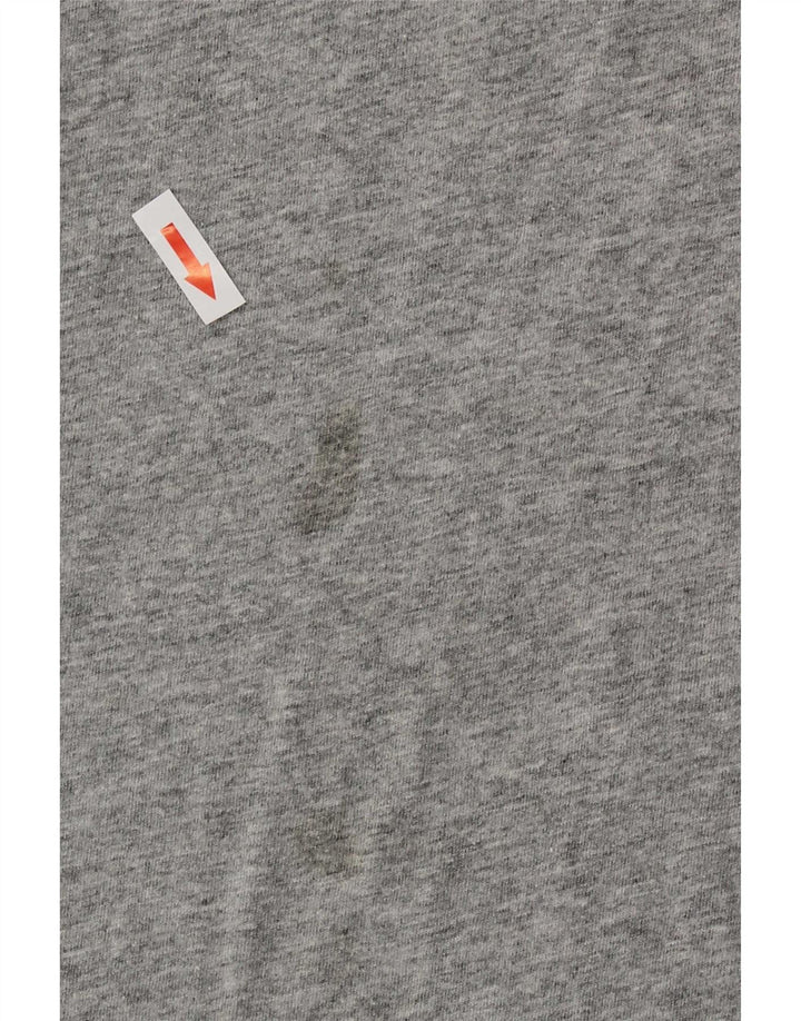Tommy Hilfiger Herre T-Shirt Top 2XL Grå Bomuld