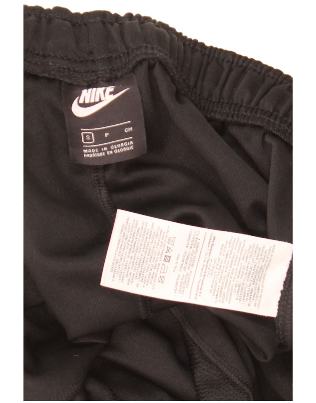 Nike træningsdragt bukser til mænd, joggers lille sort polyester