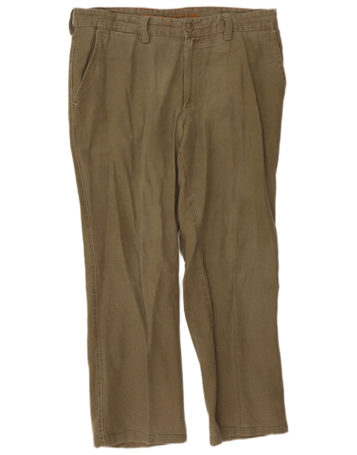 CAMEL ACTIVE Straight Chino-bukser til mænd W36 L27 Khaki Bomuld