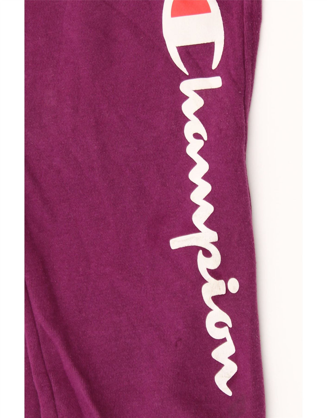 CHAMPION Grafisk træningsdragt bukser til kvinder, joggere UK 18 XL lilla bomuld