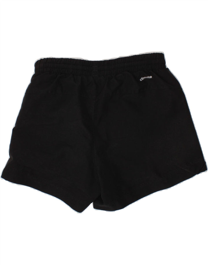 ADIDAS Boys Climalite Sport Shorts 5-6 Years Black Polyester Vintage Adidas and Second-Hand Adidas from Messina Hembry 