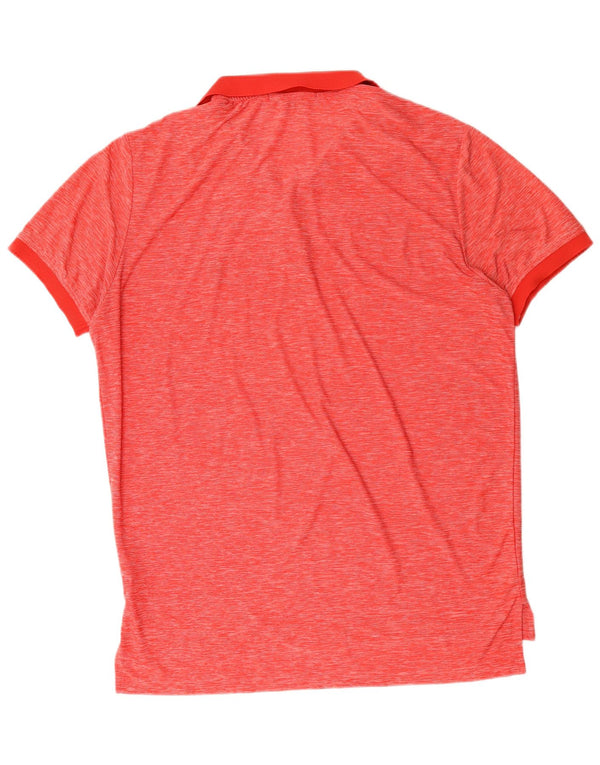 U.S. Polo Assn. Herreskjorte Medium Rød Flecked Polyester