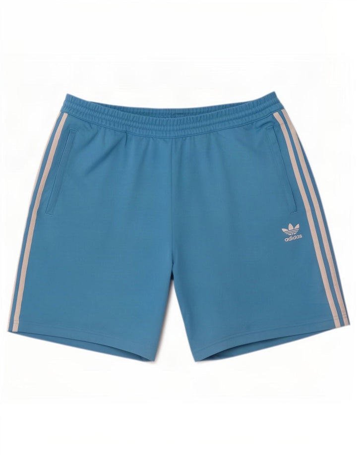 Adidas Herre Sportshorts XL Blå Polyester