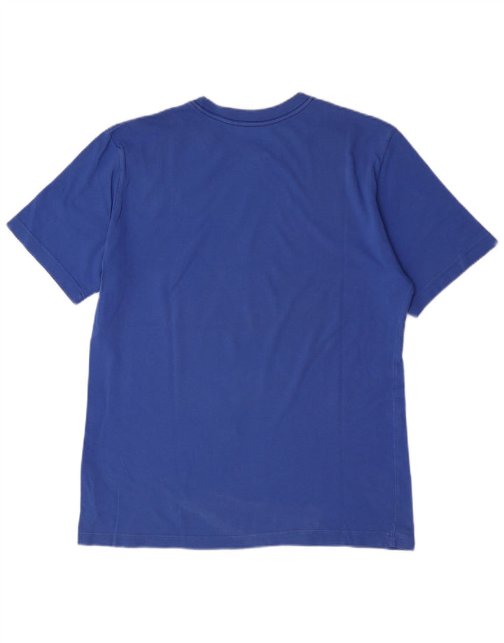 Nike Herre Regular Fit Grafisk T-shirt Top Stor Blå