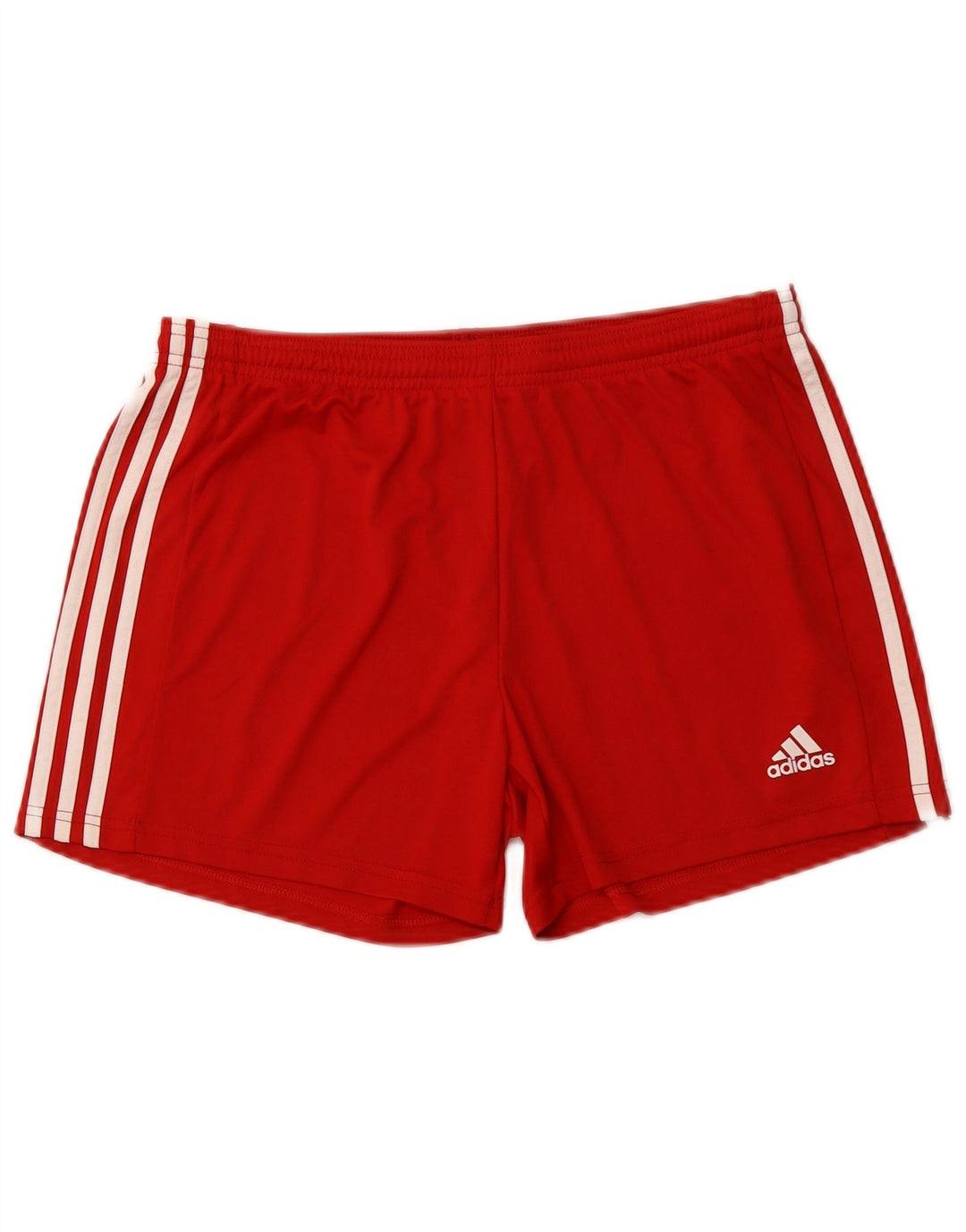 ADIDAS Aeroready Sportsshorts til kvinder UK 16/18 Large Red Polyester