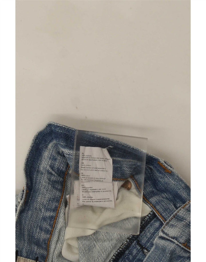 G-Star Herre Distressed Straight Jeans W32 L34 Blå Bomuld