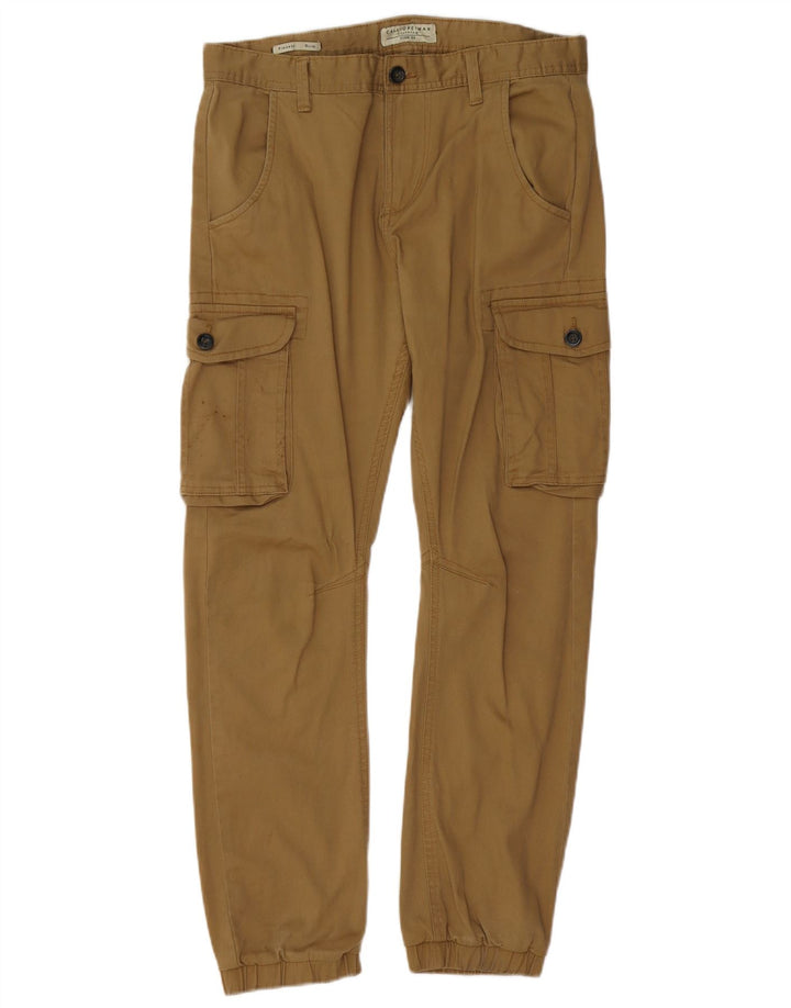 CALLIOPE Herre Firenze Joggers Cargo Bukser IT 44 XS W32 L28 Beige