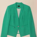 Marks & Spencer Dame 1-knaps blazerjakke UK 14 Medium Green
