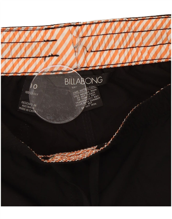 Billabong Womens grafiske svømmeshorts US 10 Large Black Polyester