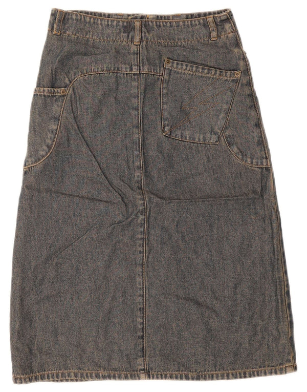 Topshop Dame Denim Nederdel UK 8 Small W26 Blue