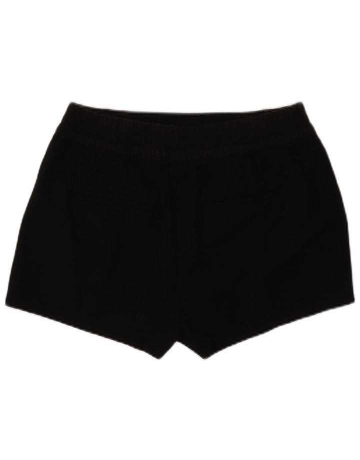 Zara Dame Casual Shorts Large W32 Sort Polyester