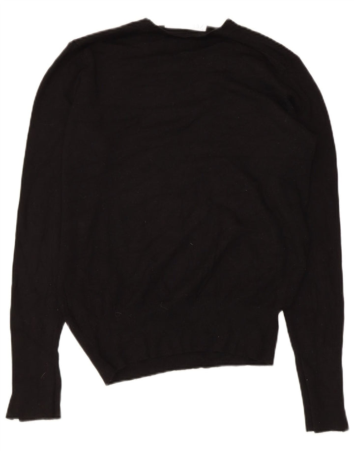Zara Dame sweater med rund hals DK 12 Medium Sort Viscose