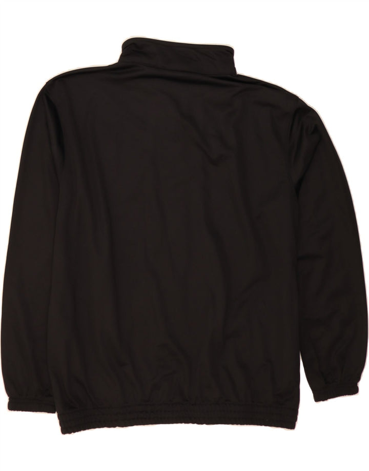 LOTTO Mens Tracksuit Top Jacket 2XL Black Polyester Vintage Lotto and Second-Hand Lotto from Messina Hembry 