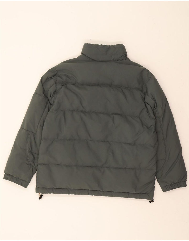 INVICTA Womens 3/4 Sleeve Padded Jacket UK 16 Large Grey Polyamide Vintage Invicta and Second-Hand Invicta from Messina Hembry 