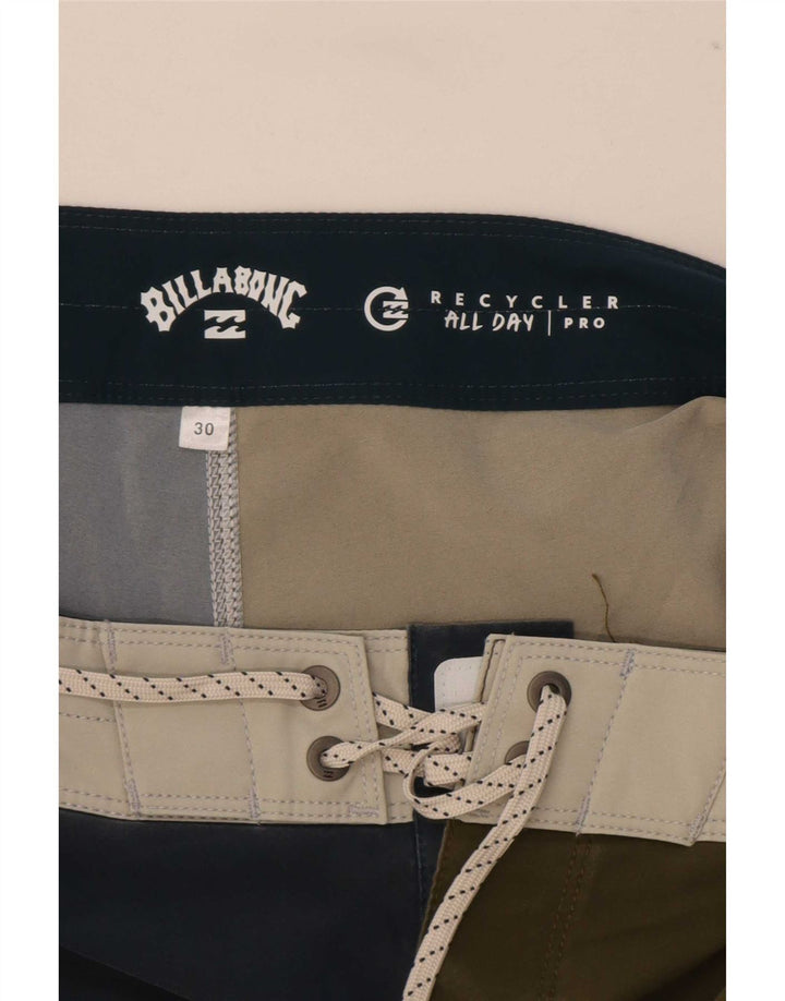Billabong Badeshorts til mænd Medium Navy Blue Colourblock Polyester
