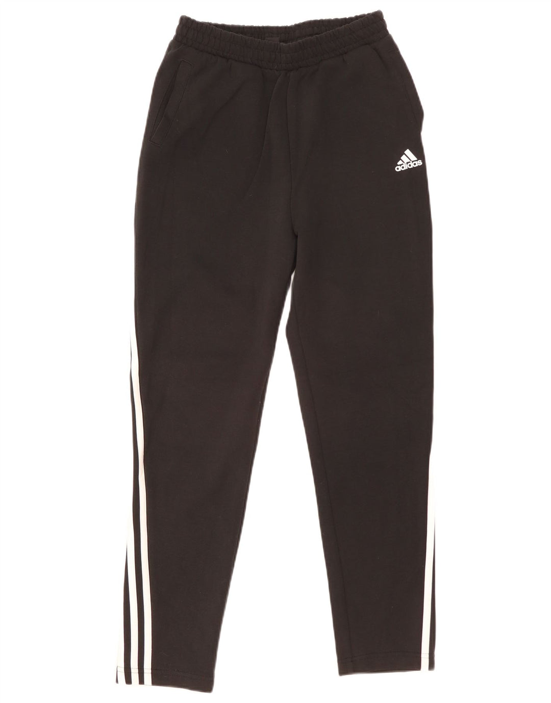Adidas Træningsdragtsbukser til drenge 13-14 år Sort bomuld