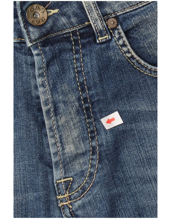 Gas Herre Denim Shorts W31 Medium Blue Cotton