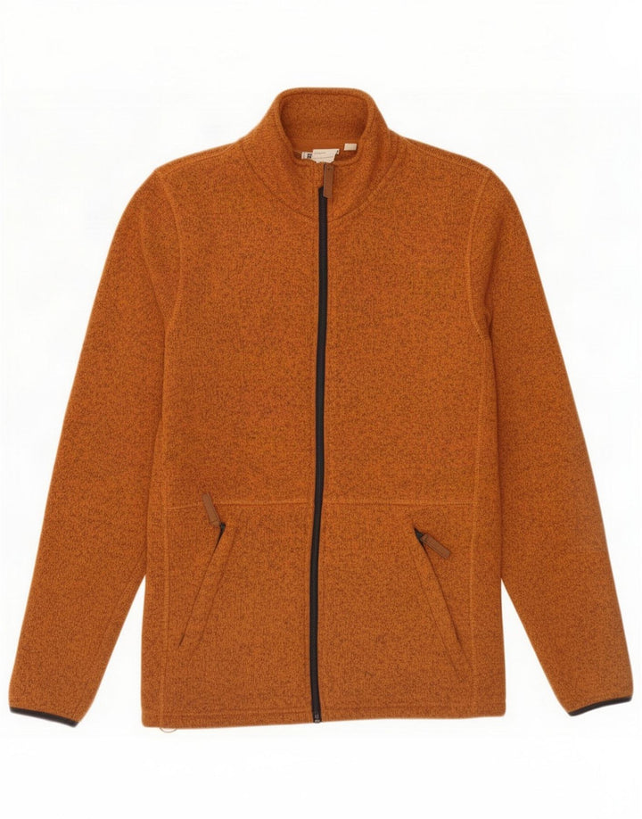 Mountain Warehouse Træningsdragt til mænd Topjakke Medium Brun Flecked Polyester