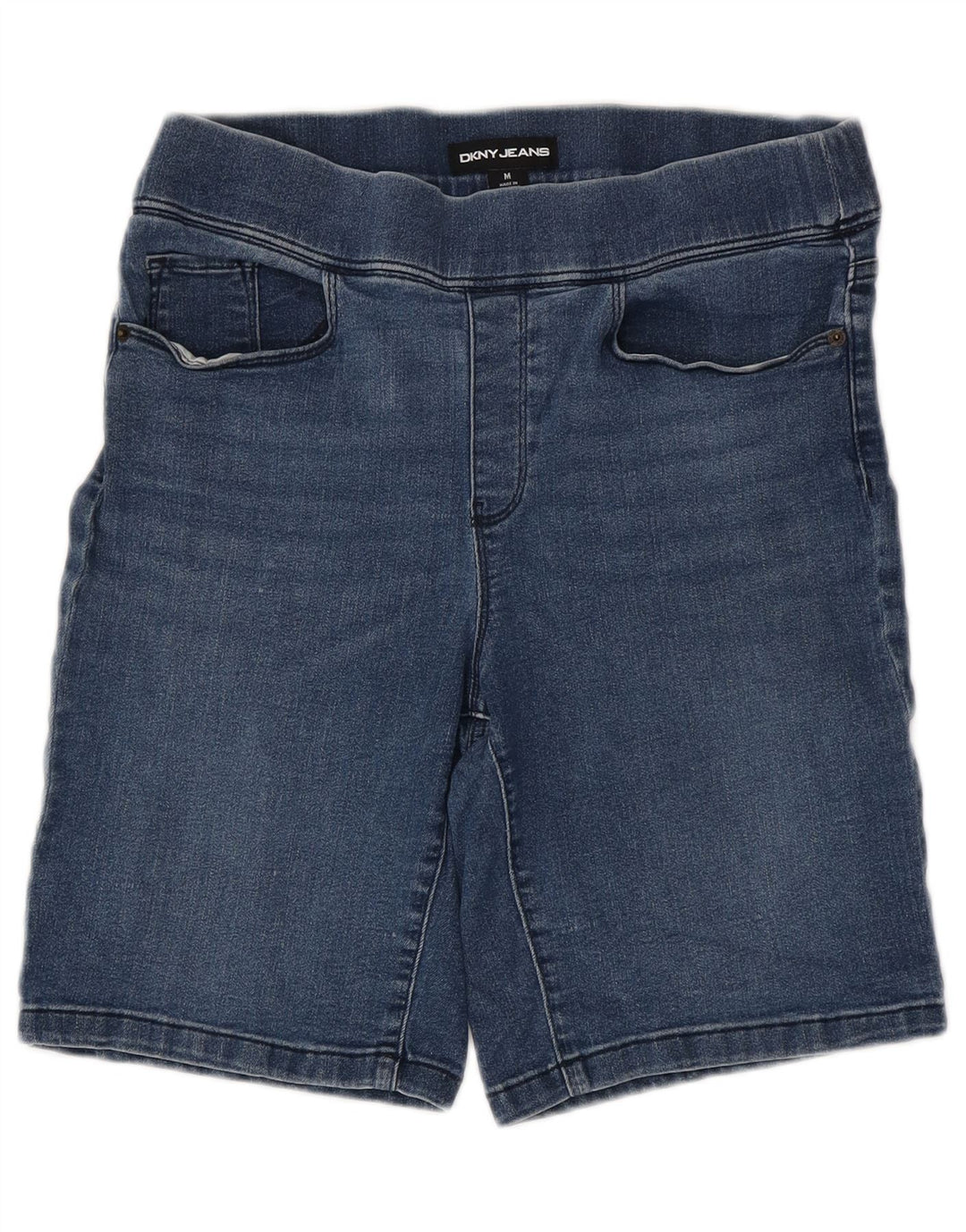 DKNY Dame denim Shorts Medium W30 Blå Bomuld