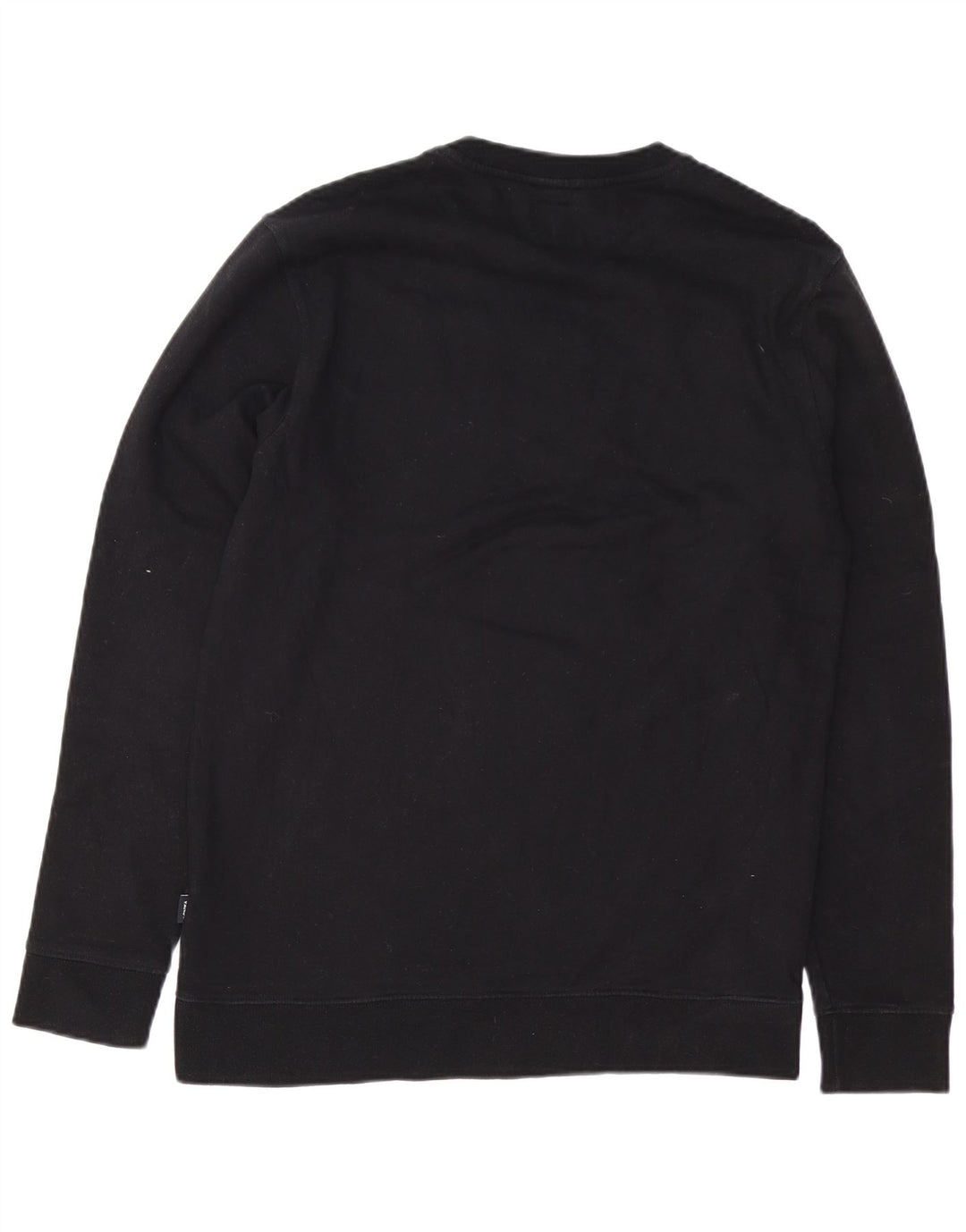 Vans Herre Grafisk Sweatshirt Jumper Medium Sort Bomuld