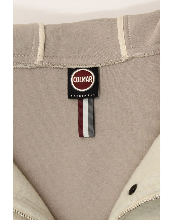 Colmar vindjakke med hætte til kvinder UK 14 Medium Off White