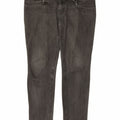 Diesel Dame Skinny Jeans W32 L30 Grå Bomuld