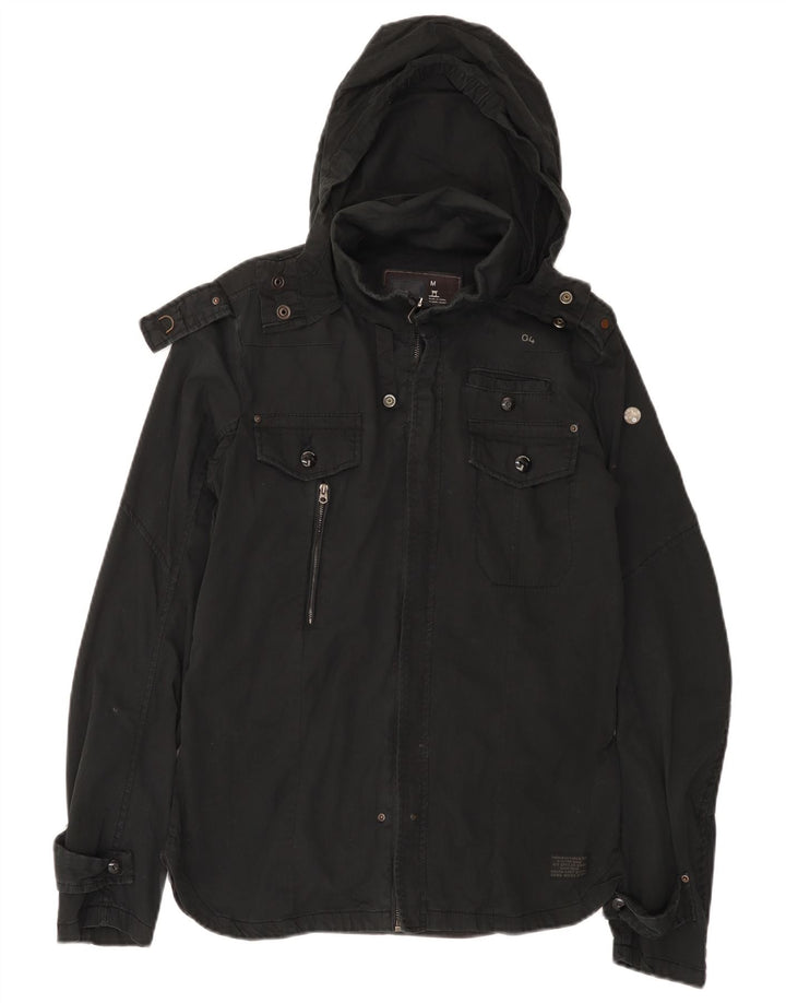 G-Star Womens UK 14 Medium Sort Bomuld