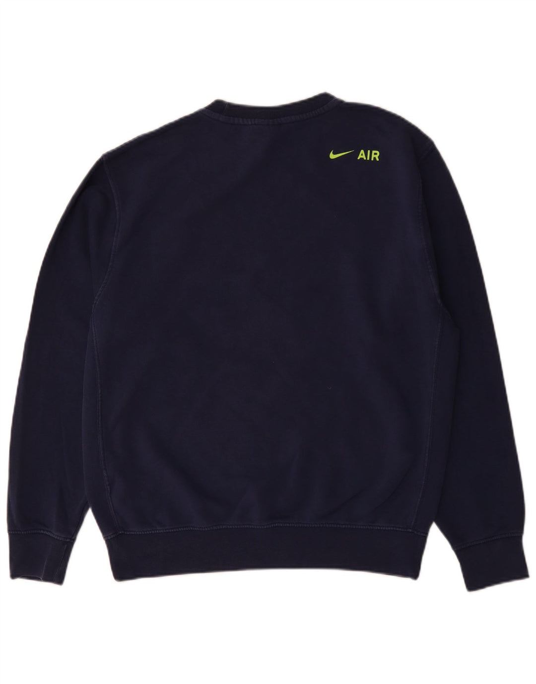 NIKE grafisk sweatshirt til mænd Medium marineblå bomuld