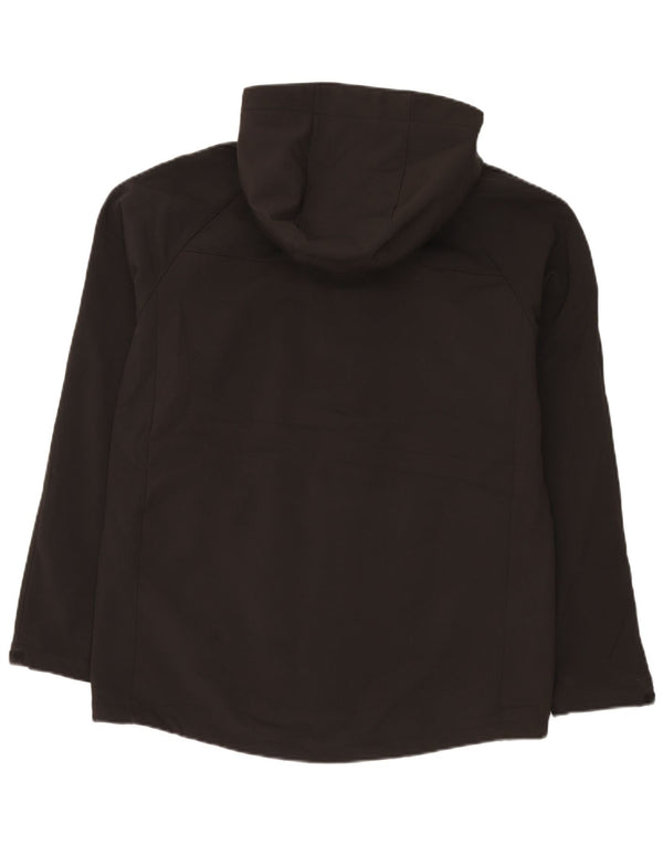 Mountain Warehouse Herre Hooded Windbreaker Jacket UK 40 Large Black