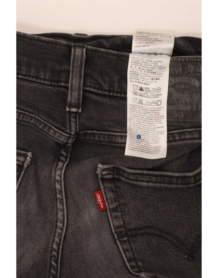 Levi's Herre 511 denimshorts W30 mellemgrå bomuld