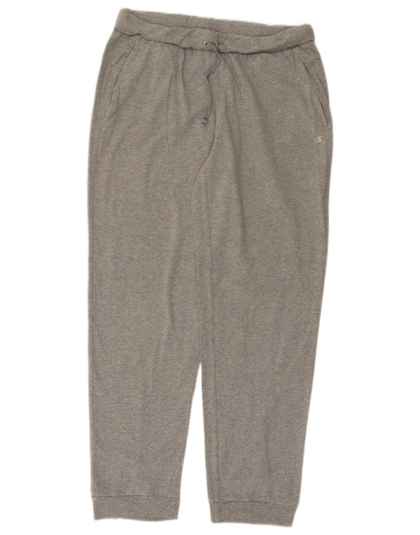 Champion Womens Heritage Fit Træningsdragt Bukser Joggers UK 14 Large Grå