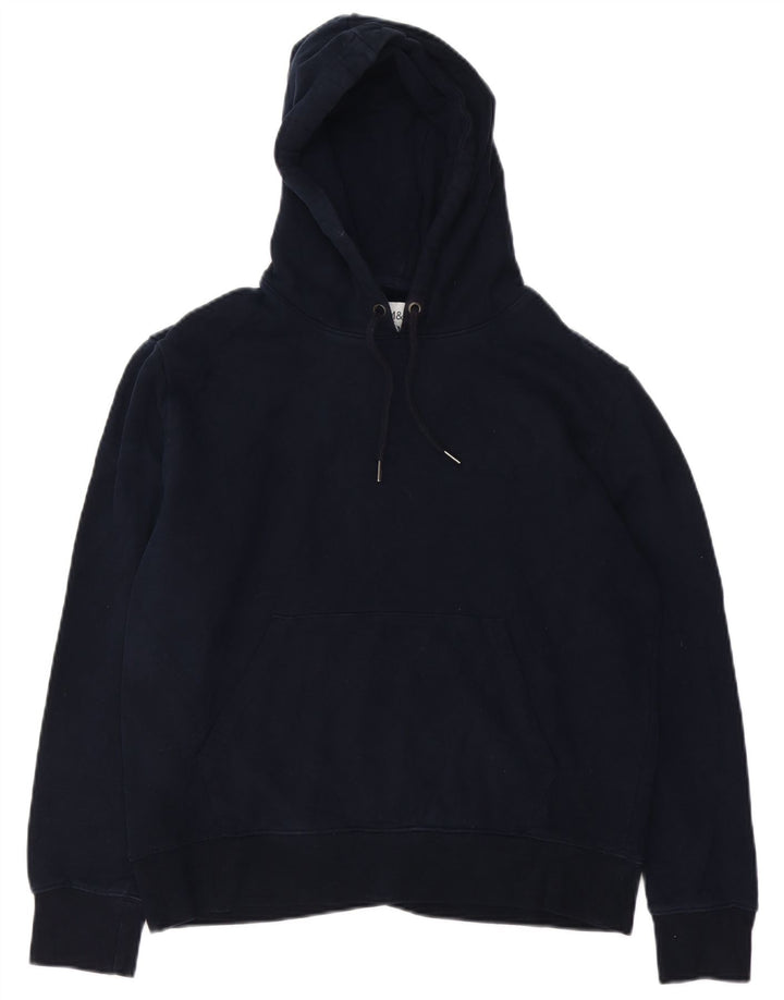 Marks & Spencer Dame hættetrøje Jumper Medium Navyblå Bomuld