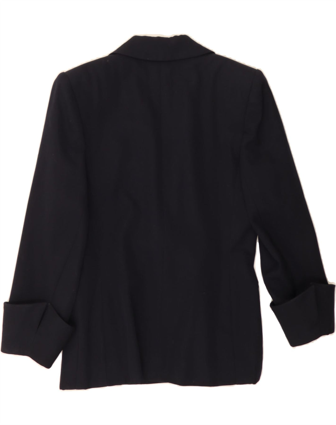 SAINT LAURENT Womens 1 Button Blazer Jacket IT 42 Medium Navy Blue Vintage Saint Laurent and Second-Hand Saint Laurent from Messina Hembry 