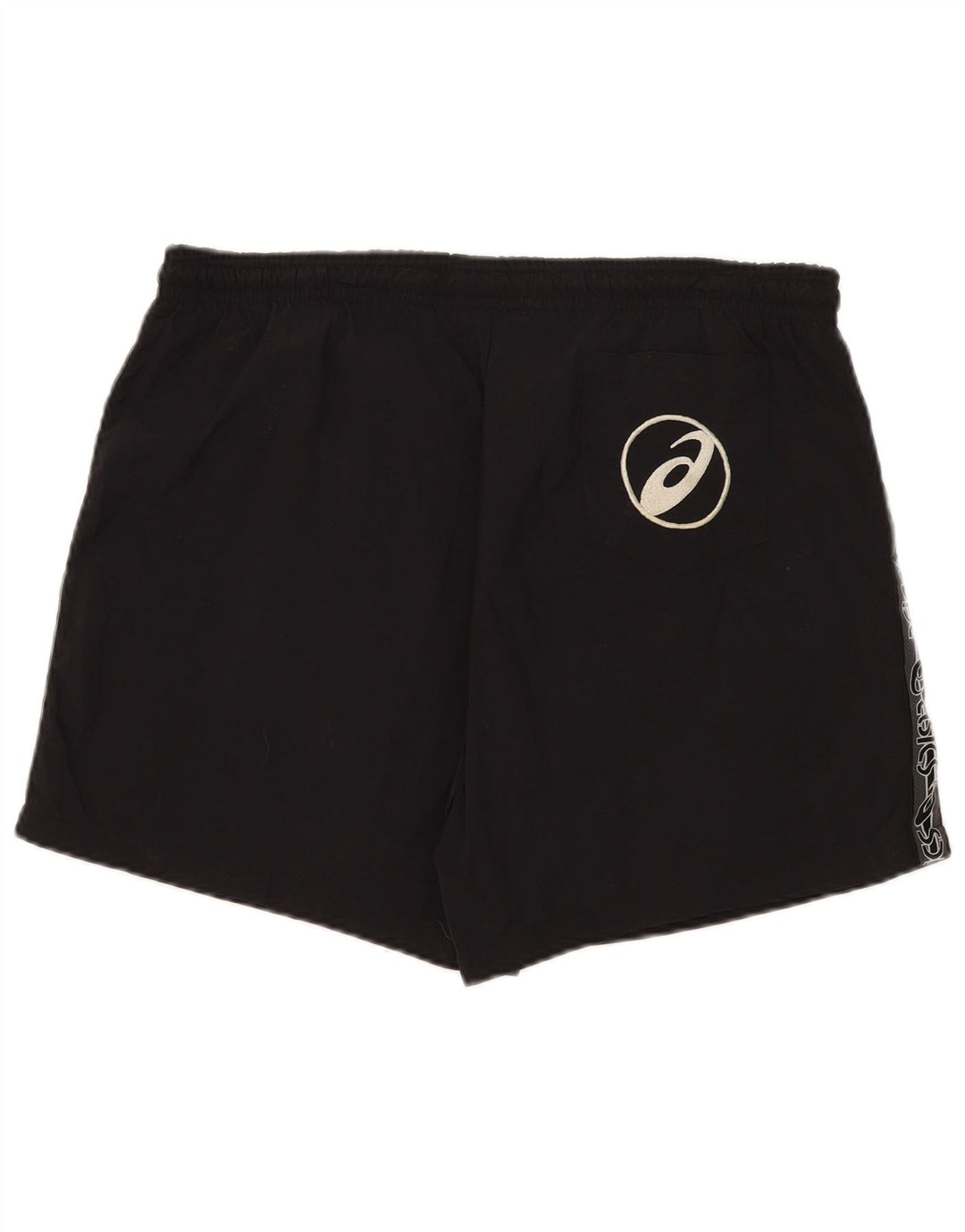 Asics Herre grafiske sportsshorts XL sort polyamid