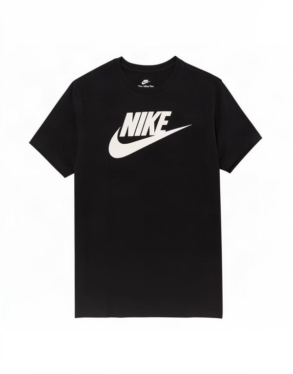 Nike grafisk T-shirt top til mænd XL sort bomuld