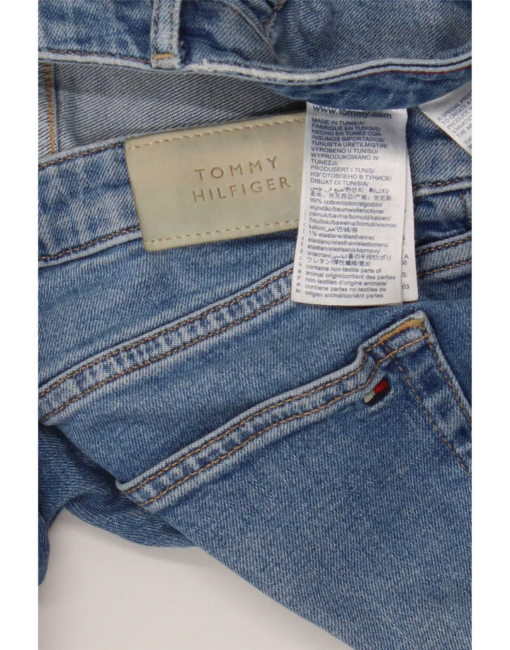 Tommy Hilfiger Herre Slim Jeans W31 L30 Blå Bomuld