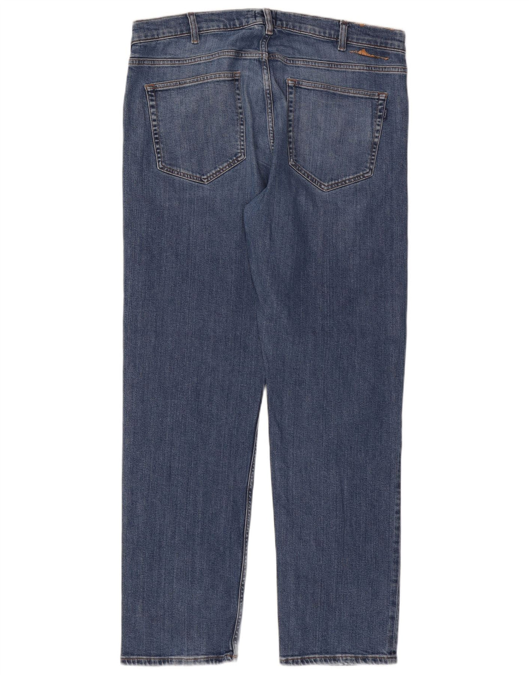 GANT Straight Jeans til mænd W38 L32 Blå Bomuld