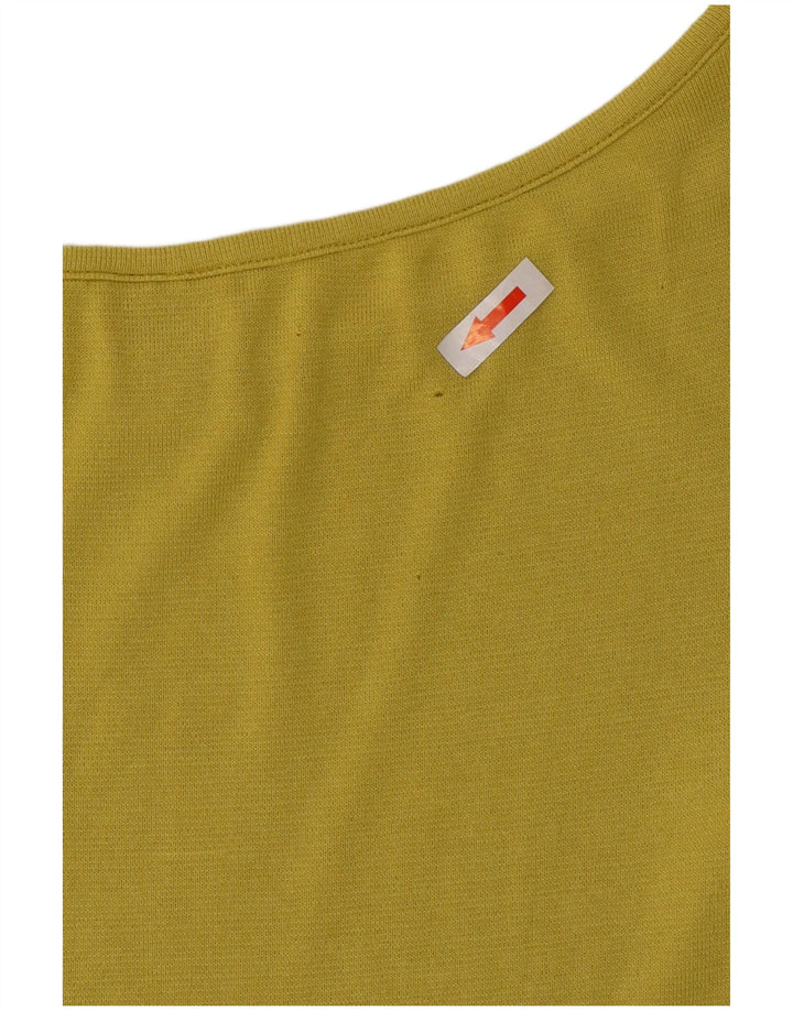 Stefanel Dame Top 3/4 ærme UK 14 Medium Grøn