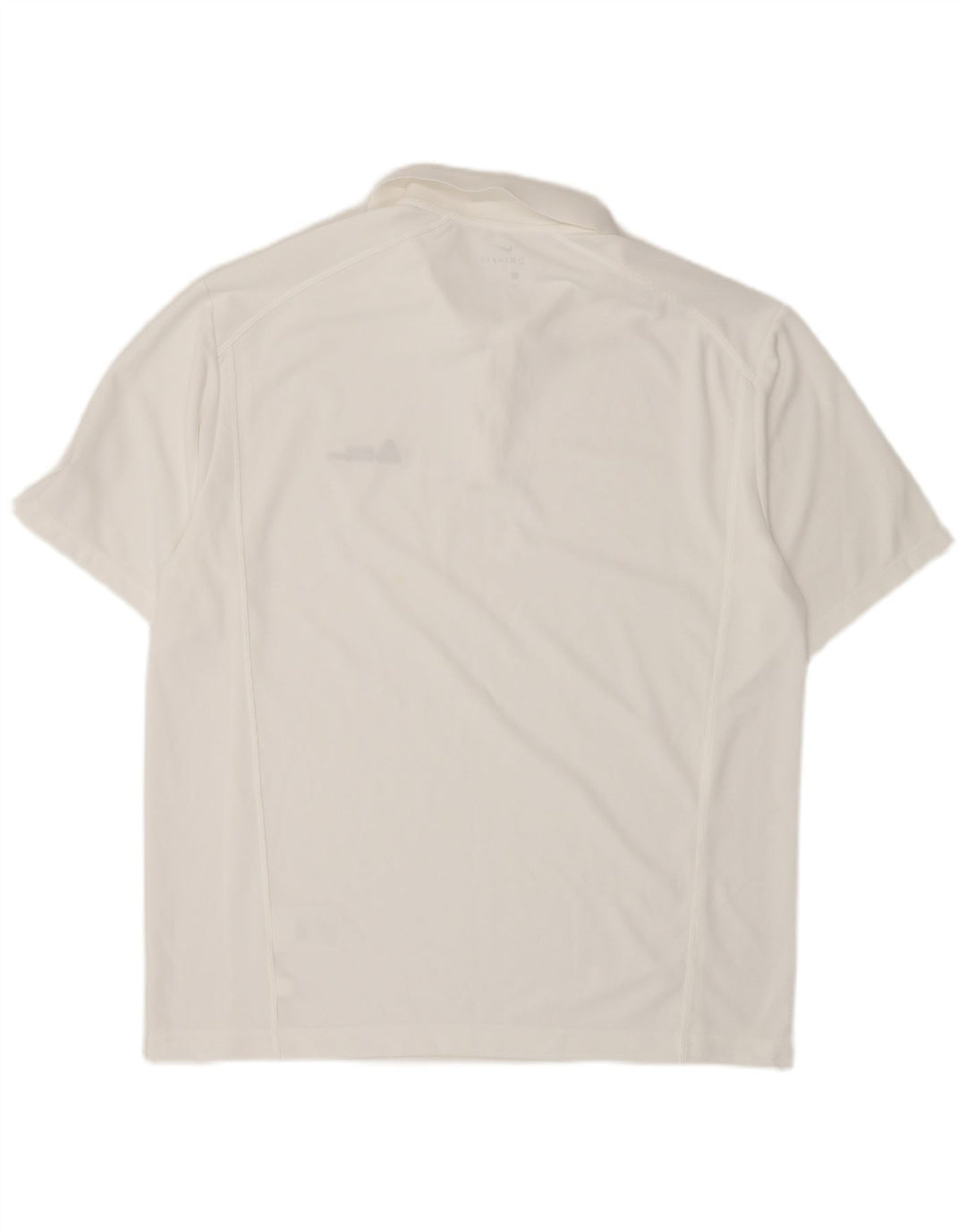 Nike Herre Dri Fit Polo Shirt Stor hvid polyester
