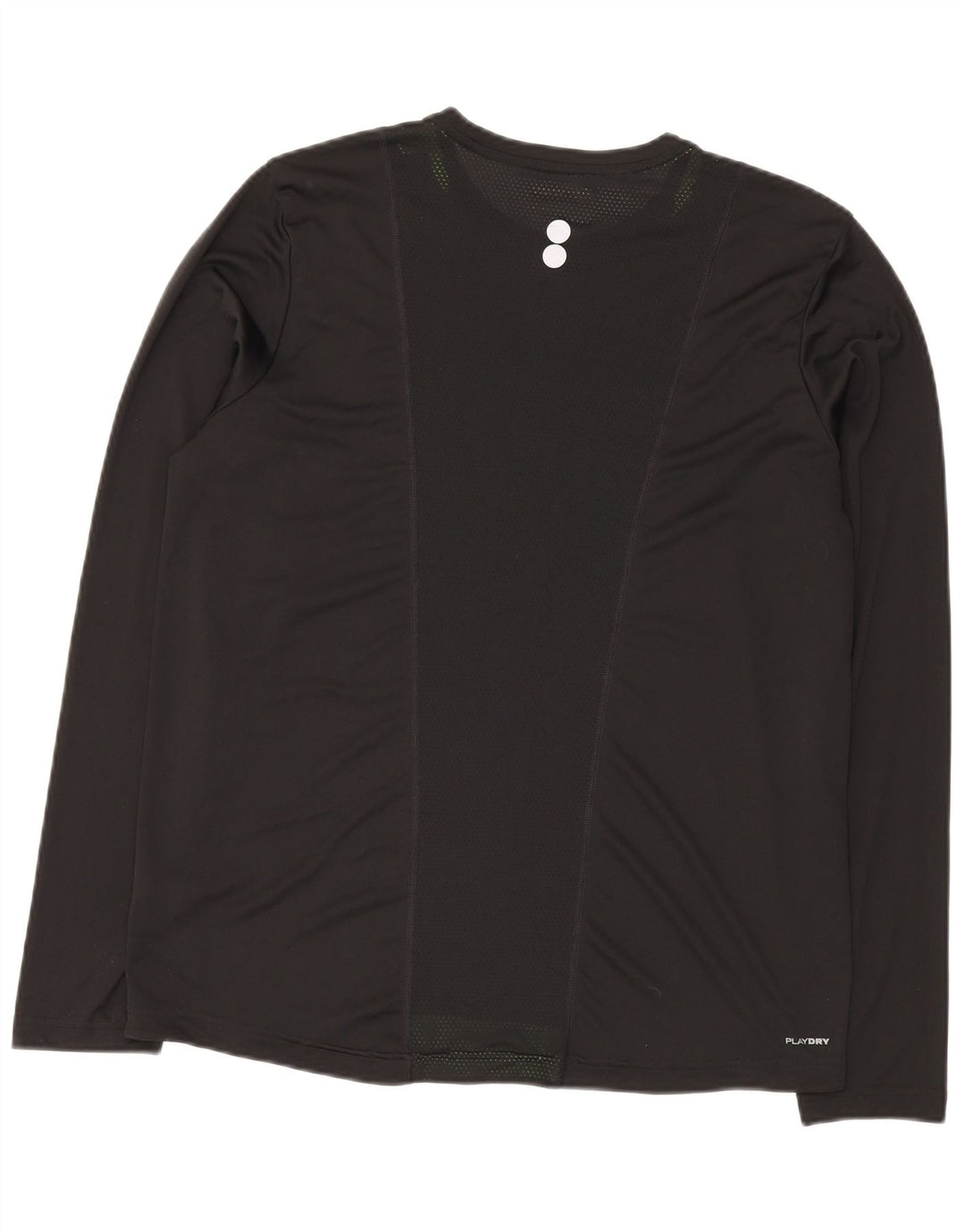 Reebok Herre Top Langærmet Stor Sort Polyester