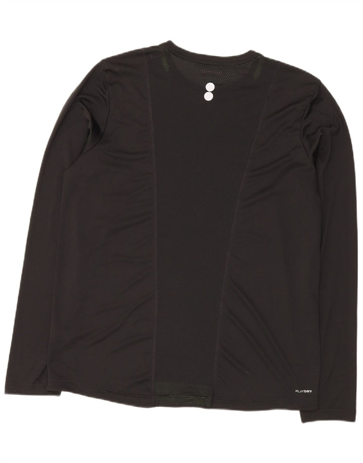 Reebok Herre Top Langærmet Stor Sort Polyester