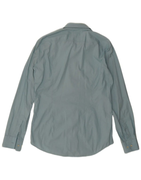 Hugo Boss Herre Slim Fit Skjorte Størrelse 39 15 1/2 Medium Blue