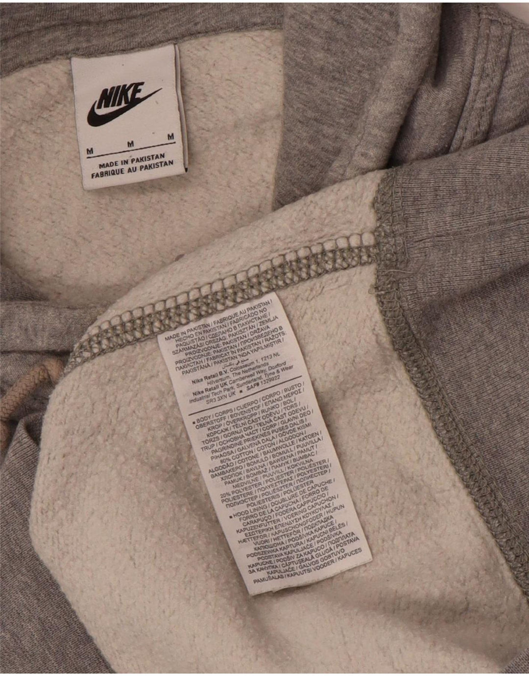 Nike Herre hættetrøje Jumper Medium Grå