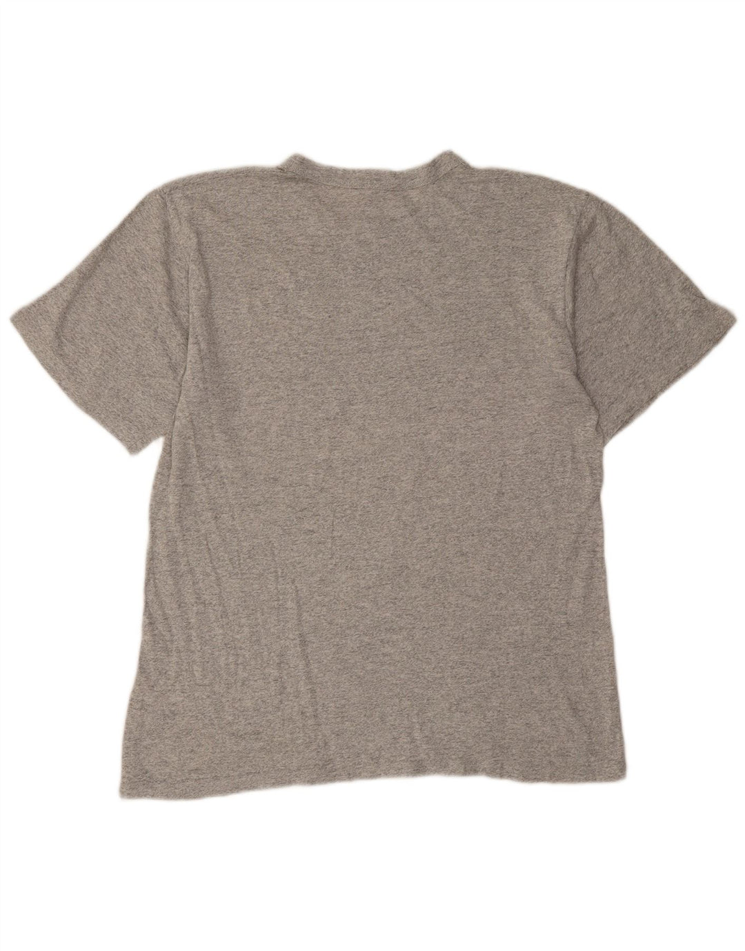 Champion Herre Grafisk T-Shirt Top Stor Grå Flecked